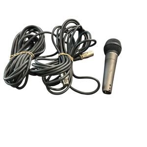 CAD D189 Supercardioid Dynamic Microphone 7.25" x 2" & 2 20 ft XLR Cables